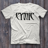 CYNIC - Logo - biele pánske tričko