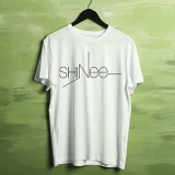 SHINEE - Logo - biele detské tričko