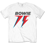 DAVID BOWIE - 75th Logo - biele pánske tričko