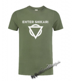 ENTER SHIKARI - Symbol - olivové pánske tričko