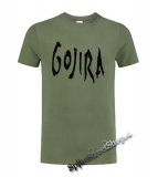 GOJIRA - Logo - olivové pánske tričko