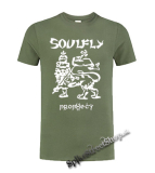 SOUFLY - Prophecy - olivové pánske tričko