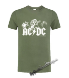 AC/DC - Let There Be Rock - olivové detské tričko