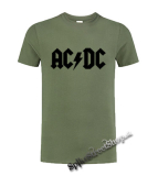 AC/DC - Logo - olivové detské tričko