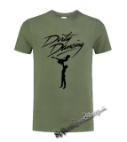 DIRTY DANCING - Logo - olivové detské tričko