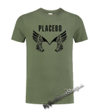 PLACEBO - Wings Logo - olivové detské tričko