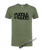 PUDDLE OF MUDD - Logo - olivové detské tričko