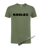 ROBLOX - Logo Symbol - olivové detské tričko