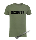 ROXETTE - Logo - olivové detské tričko