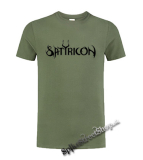 SATYRICON - Logo - olivové detské tričko