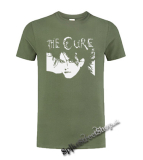 THE CURE - Robert Smith Nosferatu Portrait - olivové pánske tričko