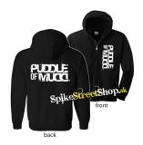 PUDDLE OF MUDD - Logo - čierna detská mikina na zips