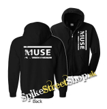 MUSE - Crash Logo - čierna detská mikina na zips