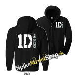 ONE DIRECTION - Logo - čierna detská mikina na zips