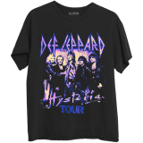 DEF LEPPARD - Hysteria Tour - čierne pánske tričko