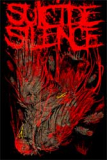 Samolepka SUICIDE SILENCE - Red