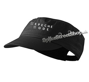 DEPECHE MODE - Logo 2 - čierna šiltovka army cap (-50%=VÝPREDAJ)