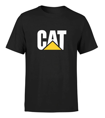 CAT - Logo - pánske tričko (-50%=VÝPREDAJ)