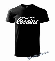 ENJOY COCAINE - pánske tričko (-50%=VÝPREDAJ)