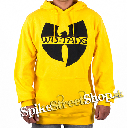 WU-TANG CLAN - Logo - žltá pánska mikina (-50%=VÝPREDAJ)