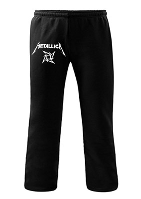 Čierne tepláky METALLICA - Ninja Logo (-50%=VÝPREDAJ)