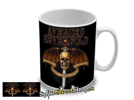 Hrnček AVENGED SEVENFOLD - Heavy Fucking Metal (-80%=VÝPREDAJ)