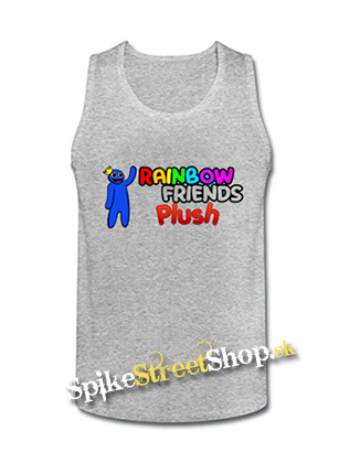 RAINBOW FRIENDS - Motive 1 - Mens Vest Tank Top - šedé