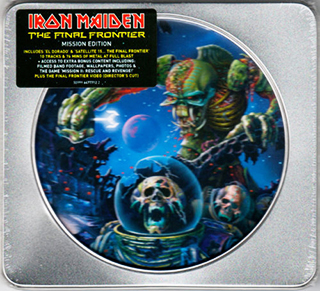 IRON MAIDEN - Final Frontier Mission Edition (cd v plechovej krabici) LIMITED EDITION