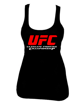 UFC - Ultimate Fighting Championship Logo - Ladies Vest Top