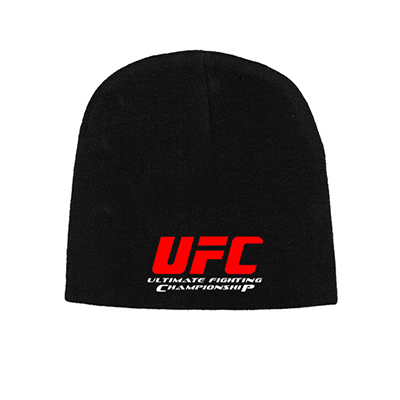 Čierna zimná čiapka UFC - Ultimate Fighting Championship Logo