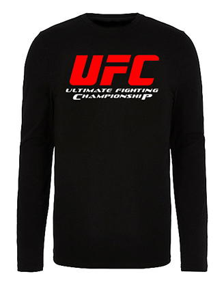 UFC - Logo - detské tričko s dlhými rukávmi