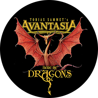 AVANTASIA - Here Be Dragons - odznak