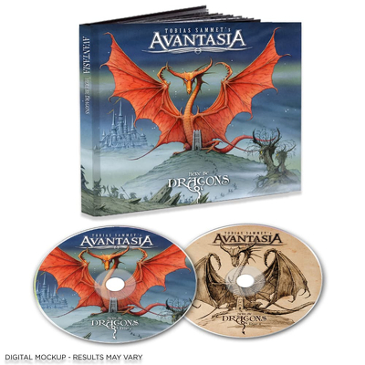 AVANTASIA - Here Be Dragons (2 cd) BOOK-LIMITED