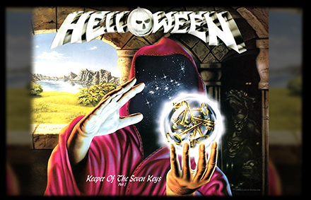 HELLOWEEN - Keeper Of The Seven Keys part.I - vlajka