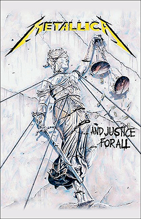 METALLICA - And Justice For All - vlajka