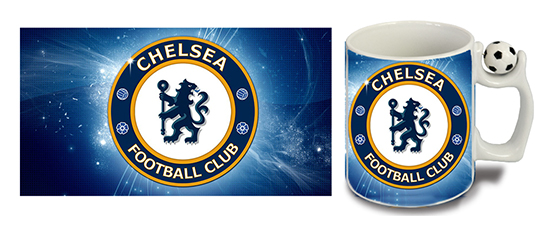 Hrnček FUTBAL - FOOTBALL CLUBS COLLECTION - CHELSEA FC - Motive 1