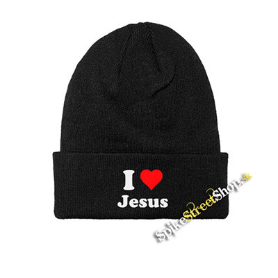 I LOVE JESUS - zimná čiapka