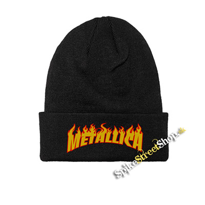 METALLICA - Trasher Logo Flame - zimná čiapka