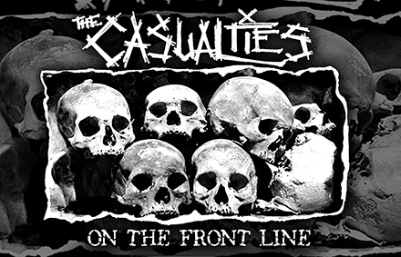 CASUALTIES - On The Front Line - vlajka