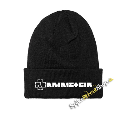 RAMMSTEIN - Logo White - zimná čiapka
