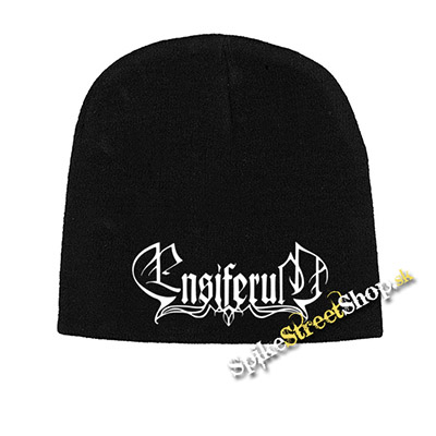 Čierna zimná čiapka ENSIFERUM - Logo