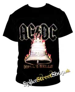 AC/DC - Hells Bells Fire Motive - pánske tričko