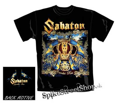 SABATON - Carolus Rex - čierne pánske tričko