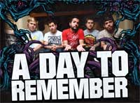 Samolepka A DAY TO REMEMBER - Band