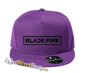 BLACKPINK - Logo - fialová šiltovka model "Snapback" (-50%=VÝPREDAJ)