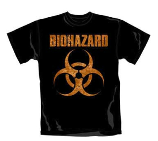 BIOHAZARD - Logo - pánske tričko (-50%=Výpredaj)