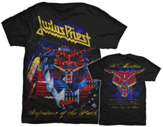 JUDAS PRIEST - Distressed Metal - čierne pánske tričko (-40%=Výpredaj)