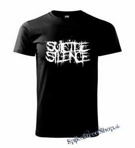 SUICIDE SILENCE - White logo - pánske tričko (-50%=VÝPREDAJ)