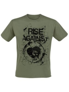 RISE AGAINST - Army - pánske tričko (-50%=VÝPREDAJ)