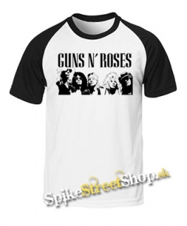 GUNS N ROSES - SINCE 1985 - dvojfarebné pánske tričko